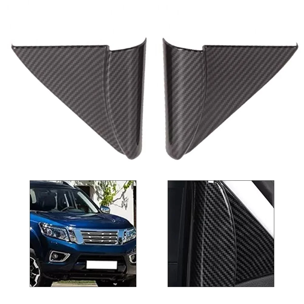 For Navara NP300 2016-2021 Carbon Fibre Car Interior A-Pillar Speaker Horn2737 Enhanced Sound Quality Easy Installation Parts