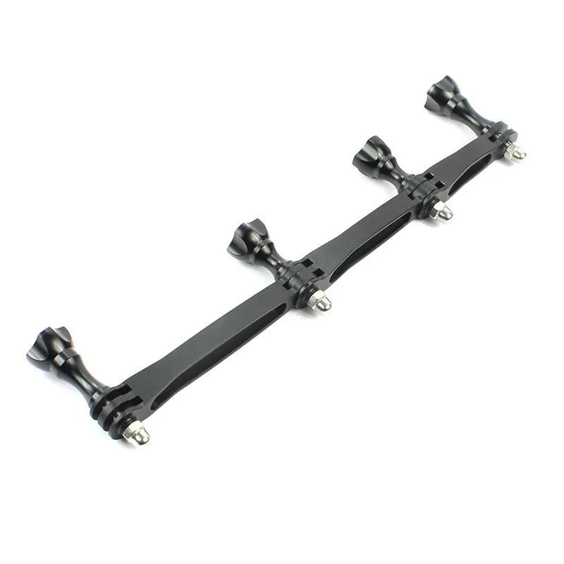 Universal GoPro Hero 7/6/5 Helmet Extension Selfie Arm Three-in-One Extension Rod Extension Bracket