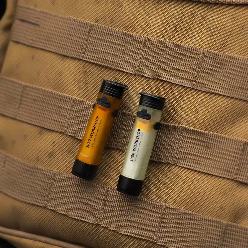 Glare Pocket Flashlight Outdoor Led Long Endurance Disaster Relief Emergency 5050 Small Light Rechargeable Flashlight