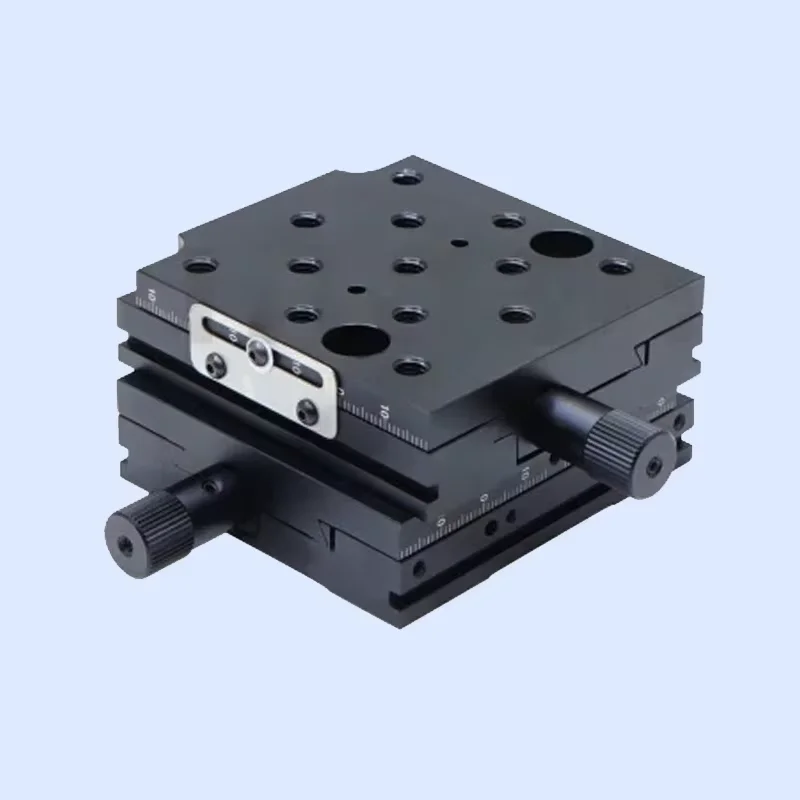 PT-MA50 Dovetail slot sliding table manual precision displacement table XY axis stroke 25mm, 50mm