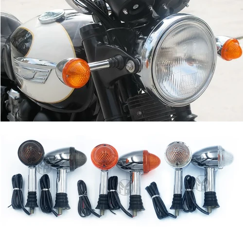 Indicador de luz intermitente para motocicleta Bonneville T100 Scrambler 900 Rocket Speedmaster, cubierta de lámpara intermitente