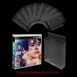10pcs /30pcs Box Protector Sleeve PS4 PS5 Blu-ray XBONE PS3 Game Clear Plastic Protection Box Display Case