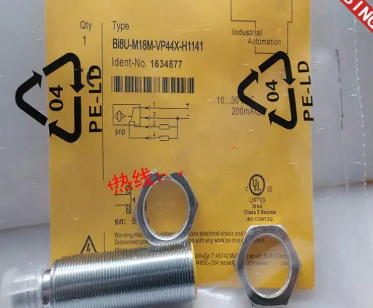 

3 шт. новый высококачественный бесконтактный переключатель BI8U-M18M-VP44X BI8U-M18M-VP44X-H1141