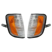 Reemplazo del indicador de la lámpara de esquina del señal de giro delantera para Clase E W124 1984-19995 Luz de señal de giro delantera de doble color 1248260843