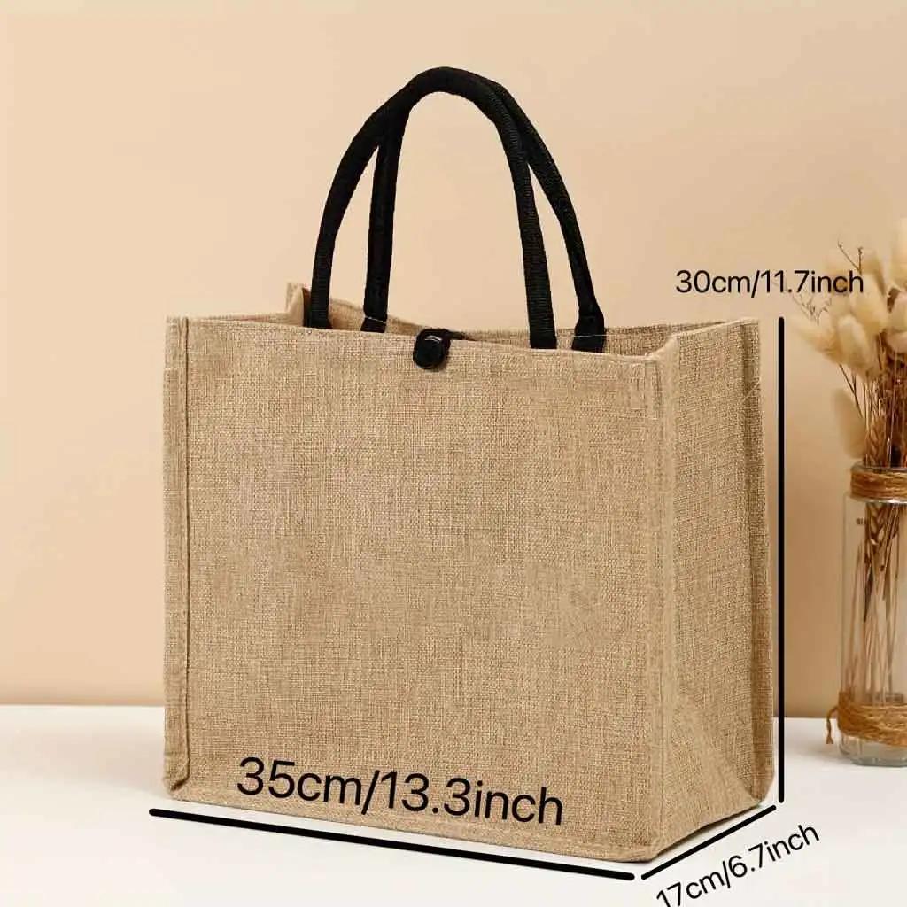 Women\'s Reusable Shopping Bag Best Gift Shoulder Tote Bag Ladies Linen Shopper Bags With Jewelry Gift Mobile Phone