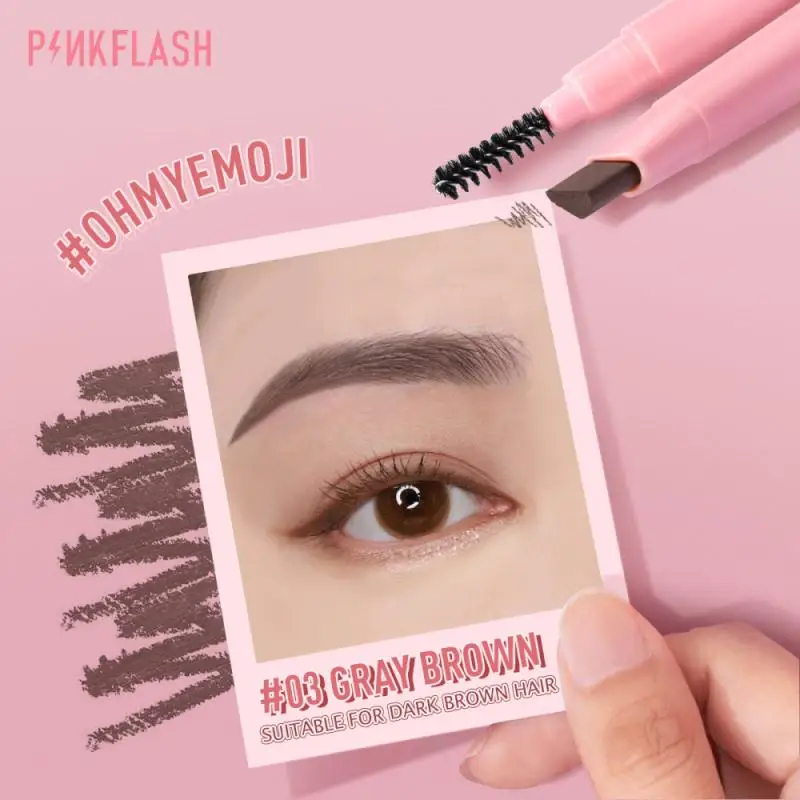 Automatic Eyebrow Pencil Lasting 8 Hours Pigmented Easy Blend Soft Cruelty-free Eyebrow Makeup