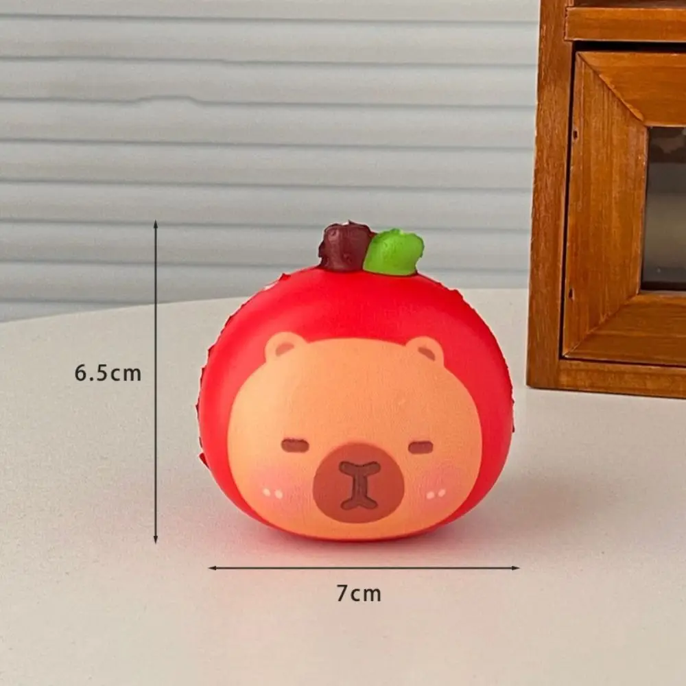 

Новинка, сенсорная игрушка, капибара, сжимающая игрушка, медленный отскок, искусственная мультяшная игрушка-непоседа, игрушка-непоседа, 3D игрушка для декомпрессии, забавные игрушки