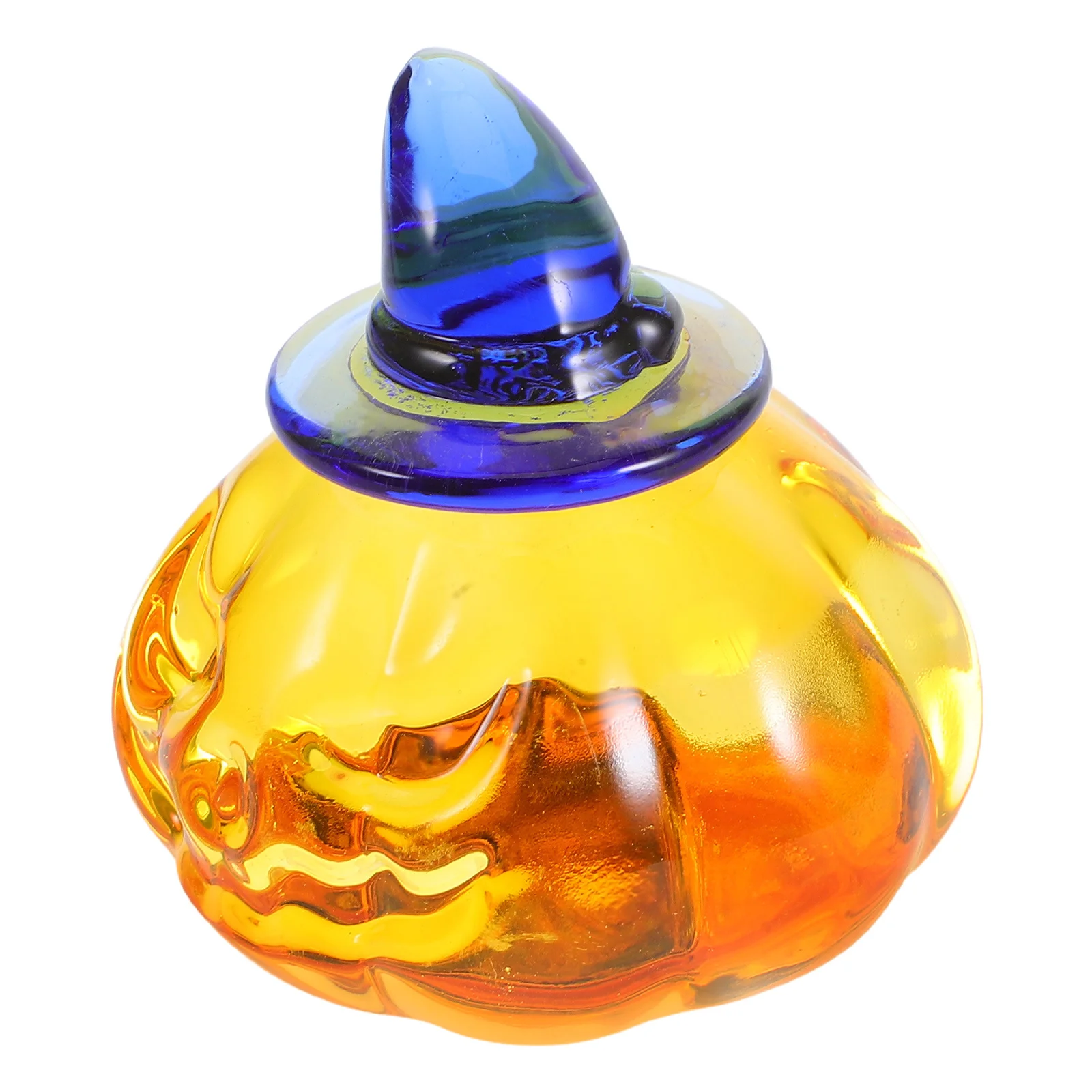 

Halloween Table Decor Pumpkin Figurines Crystal Thanksgiving Decoration