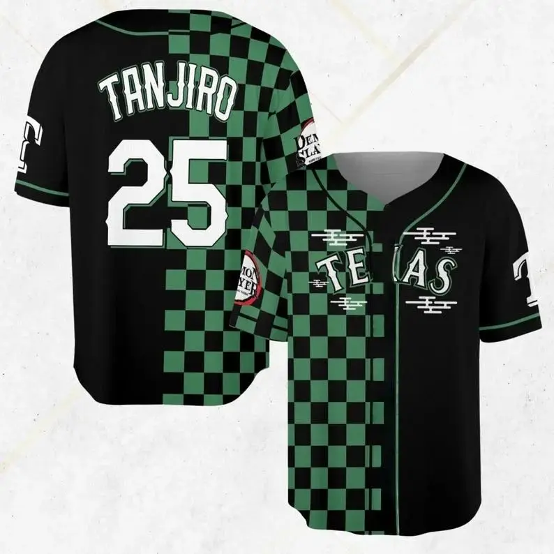 

Bandai 2026 Japanese Anime Football Jersey Demon Slayer Men Women Oversize Summer Quick Dry Sport Breath