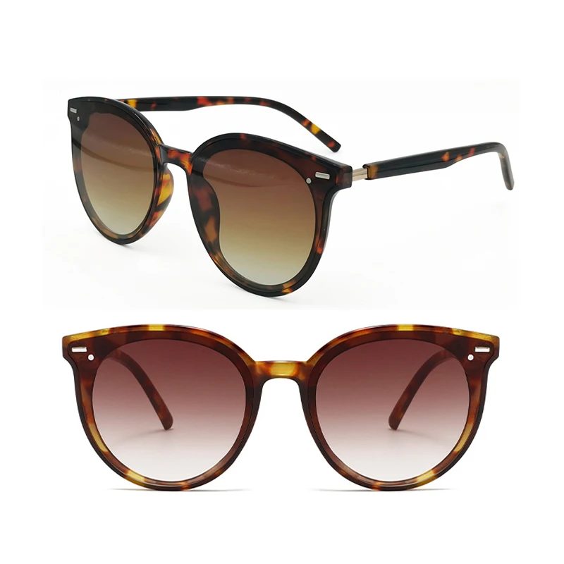 

Oversized Hart Shape Fullrim European Gradient Color Trendy UV400 Sunglasses for Fomen