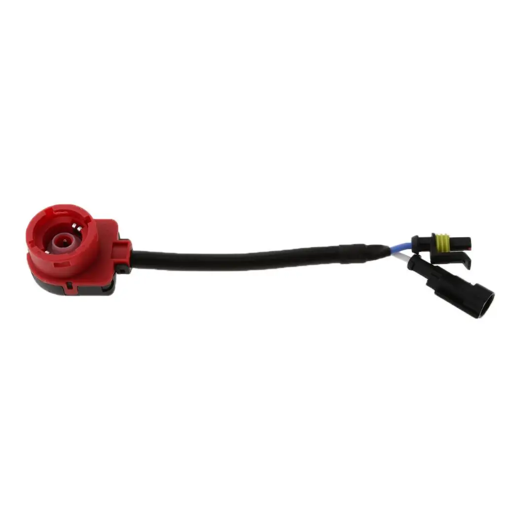 D2S Connector Wire Plug and Play Converter D2R D2C Harness Black Copper for HID Factory Ballast 12v