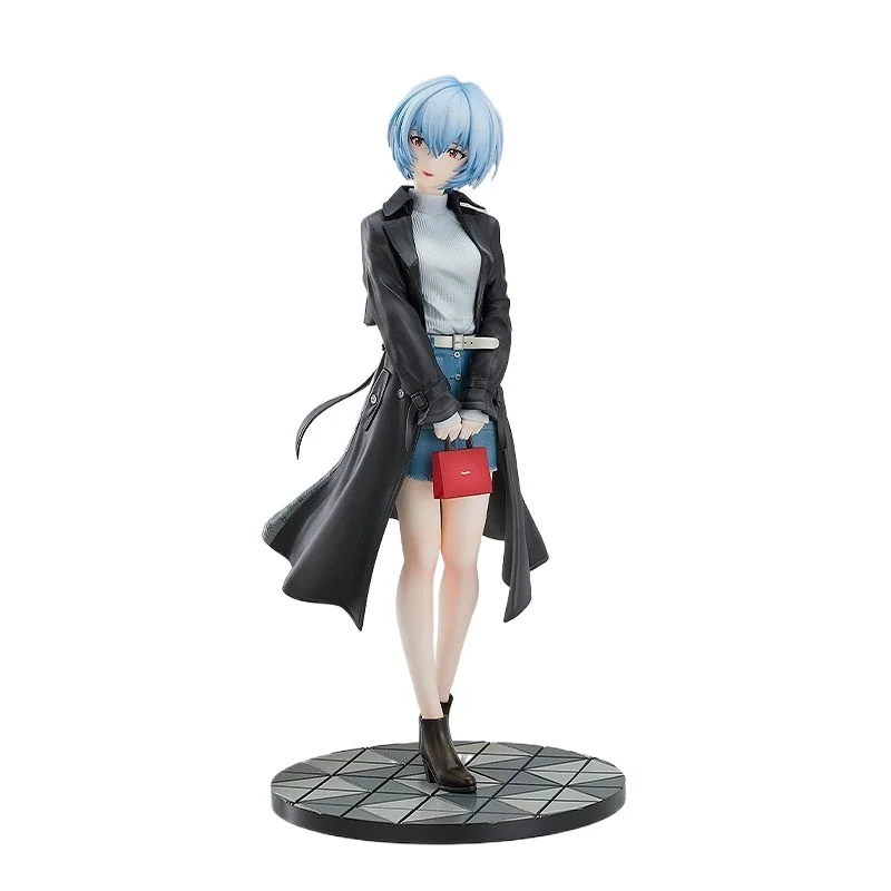 Good Smile Original EVA Ayanami Rei Red Rouge Rebuild of Evangelion Anime Action Figures Toys For Kids Gift Collectible Model