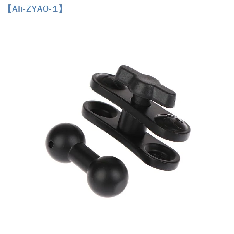 【ZYAO-1】Alloy 17mm Ball Mount Extension Adapter Rotation Extension Rod For Car Air Vent Dashboard Phone Holder Accessories