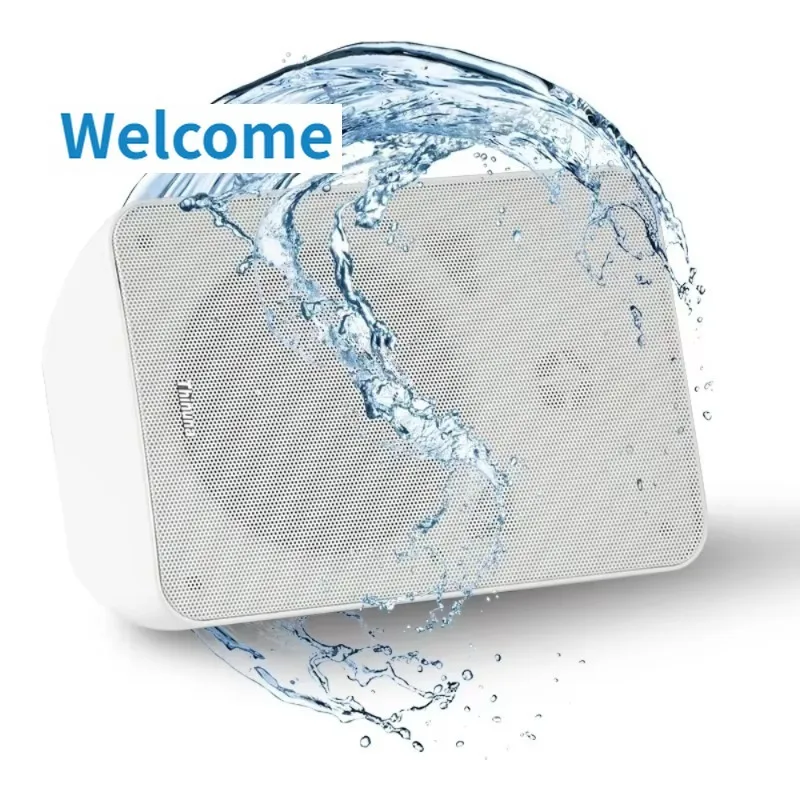 

Thinuna IP-40WS III 2*40 Watt IP55 Waterproof Active POE TCP/Sip IP Network Wall Mounted Speaker for Outdoor IP Audio System