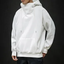 Men Casual Loose Couple Oversized Hooded Street Hoodies White Hip Hop Hoodie Long Sleeve Top Sweatshirt 5xl Cute Boys Sportswear