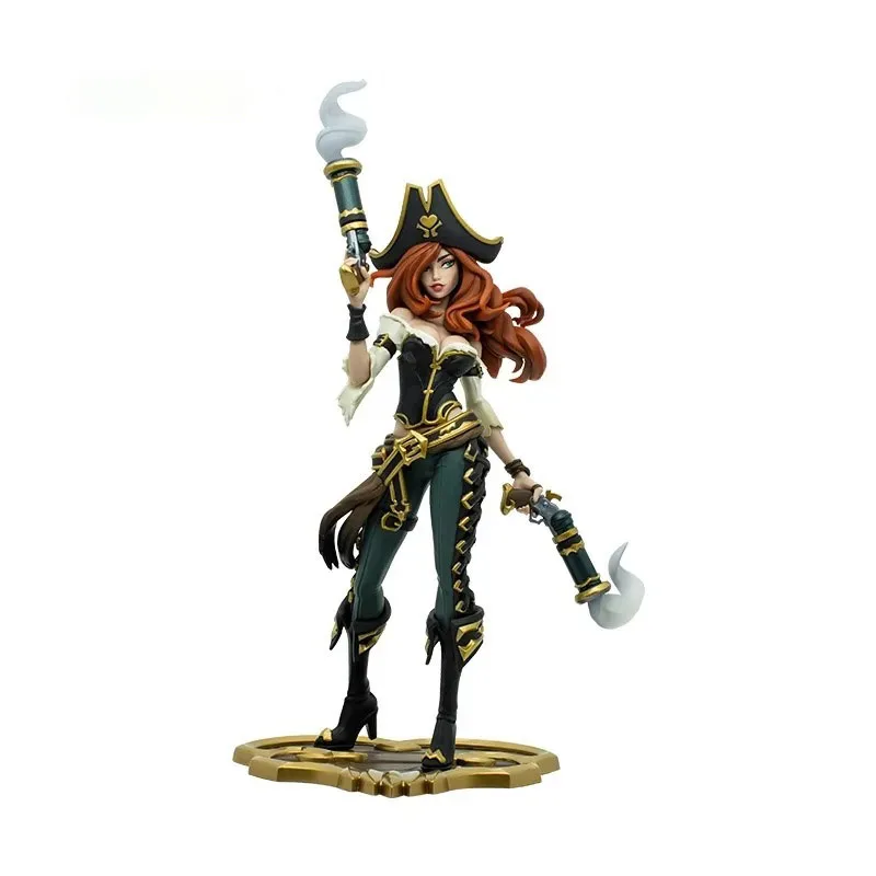 

In Stock Genuine LOL The Bounty Hunter Miss Fortune 31CM Game Anime Model Animation Character Action Toy Gift