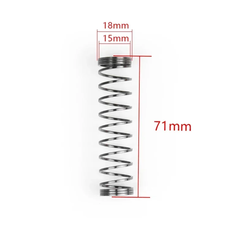 6piece Model Toy Car Shock Absorber Spring D=15mm L=55mm/L=71mm For 1/10 RC Crawler Car TRX4 TRX6 AXIAL SCX10 AX103007 D90