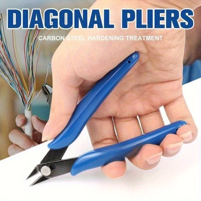 Premium Steel Pliers Scissors Cut Wire Bands Rings DIY Electronic Tool 3D Printer Parts Handy Side Cutting Nippers