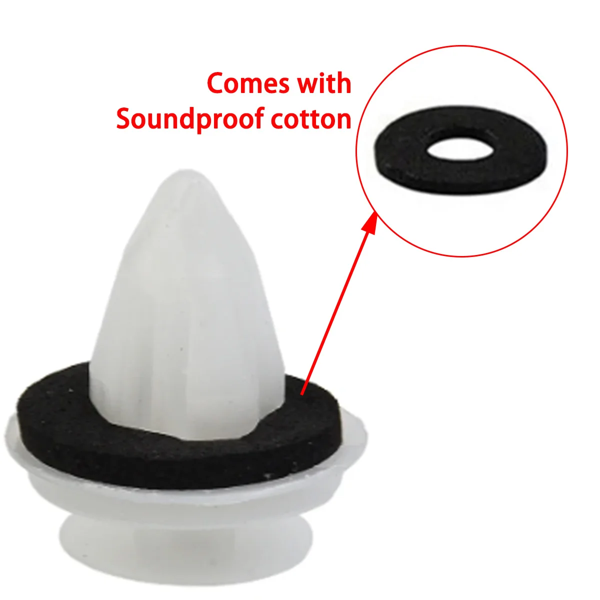 Plastic Car Door Panel Fastener Clips Fastener Rivet Bumper Clips Retainer Universal Screw Clips Car Accessories 20/50/100PCS image 2