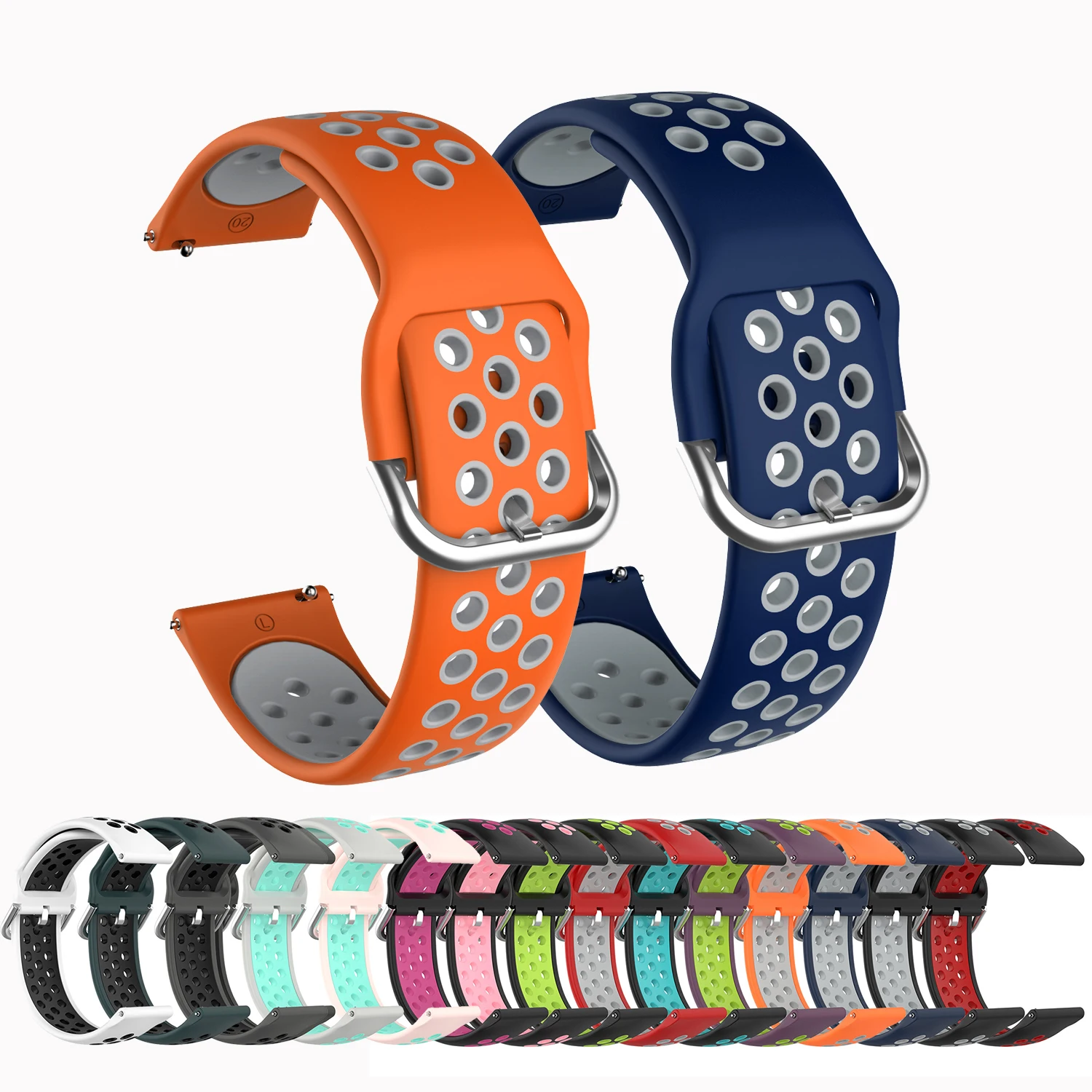 22Mm Silicone Watch… - image