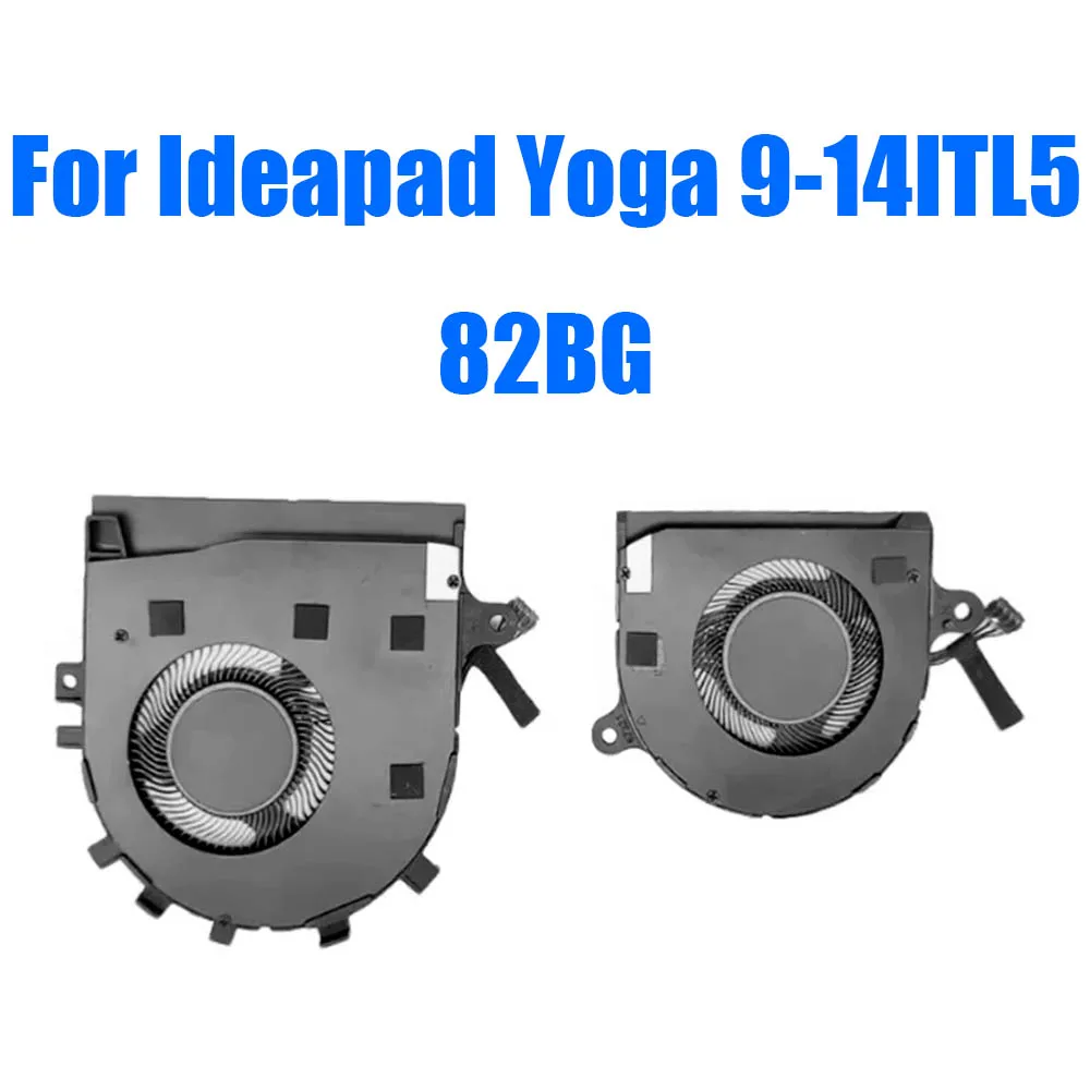 For Lenovo For Ideapad Yoga 9-14ITL5 82BG DC5V Laptop CPU+GPU Fan