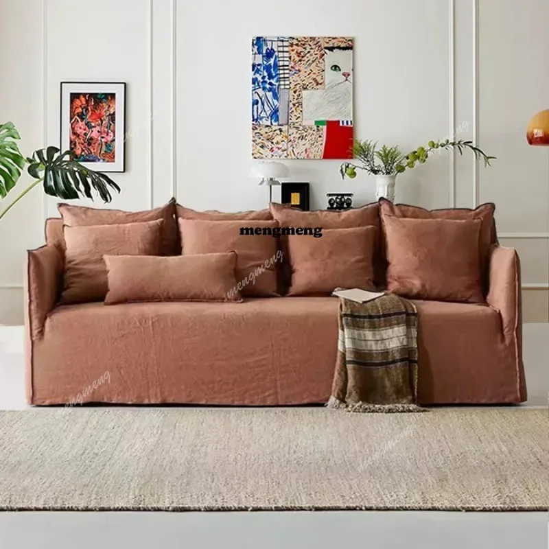 Floor Puffs Living Room Sofas Minimalist Lounge Create Loveseat Living Room Sofas Individual White Divano Postmodern Furniture