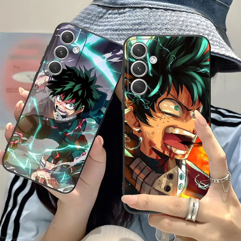 

My Hero Academia Izuku Deku Phone Case for Samsung Galaxy S25 S24 S23 S22 S21 S20 Note20 Plus FE Ultra Colour Protective Pretty