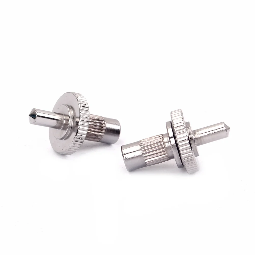 

2pcs Guitar Bridge Studs for Electric Guitar Bridge Replacement (Chrome) bridge studs for guitar guitar bridge matching studs