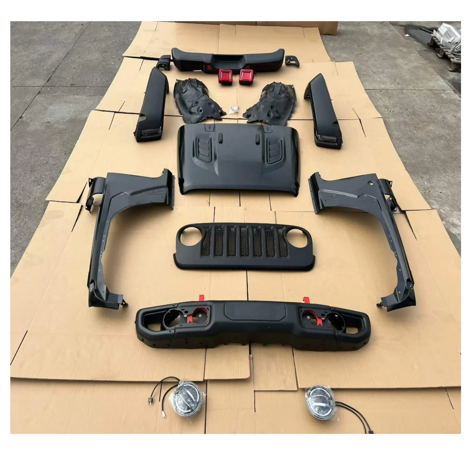 Wrangler JK to JL Full Car Modification Kit