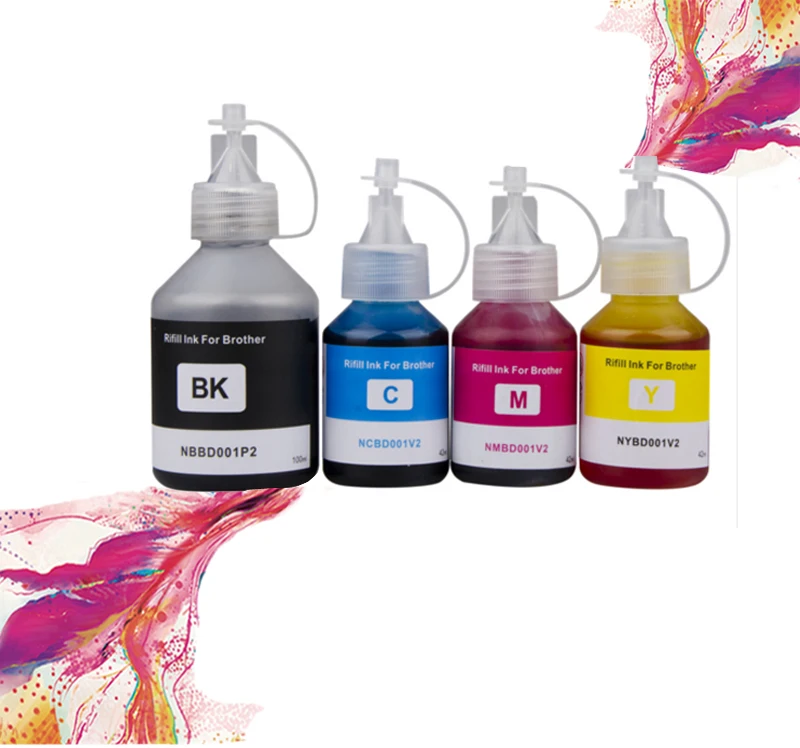 Saya For Brother BT D60BK BTD60 BT5000/5001/5009 Refill Ink kit for Brother DCP-T300 T310/DCP-T500W/DCP-T700W/MFC-T800W