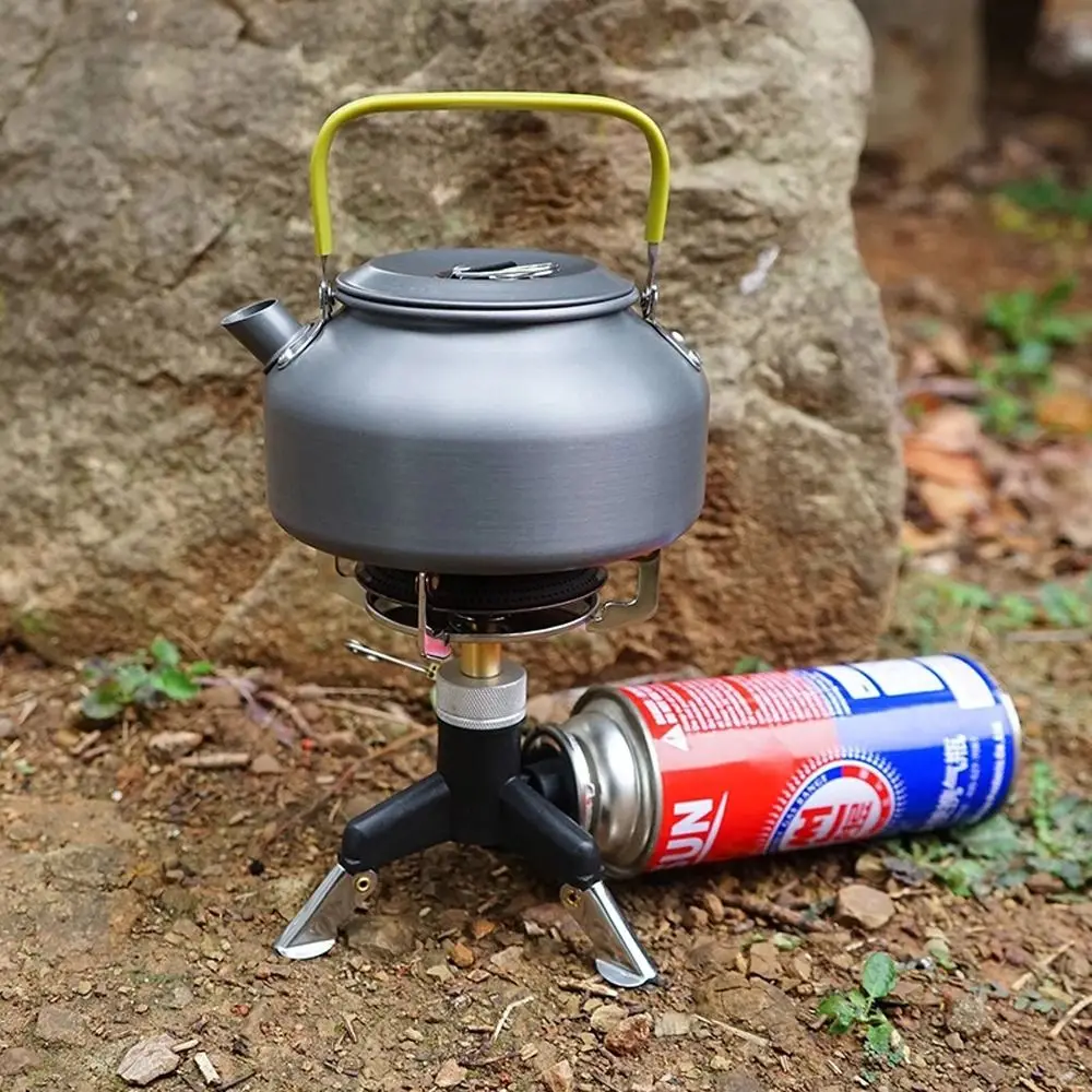 Ultralight Tripod Gas Stove Adapter Portable Stove Connector Tripod Stand Camping Equipment