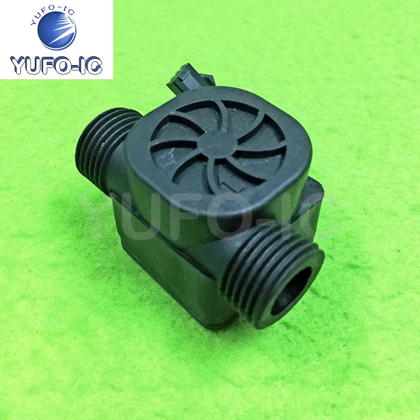 Free Ship 1PCS YF-S201 Water Flow Sensor 4 G1/2 Interface Water Heater Water Dispenser Hall Flowmeter