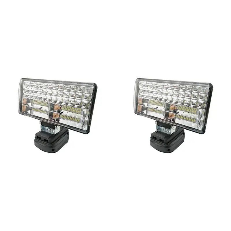 

Светодиодные рабочие фонари WORTHOWN-2X, электрический фонарь-прожектор для 18-вольтовых литий-ионных аккумуляторов BL1815 BL1830 - 8 дюймов