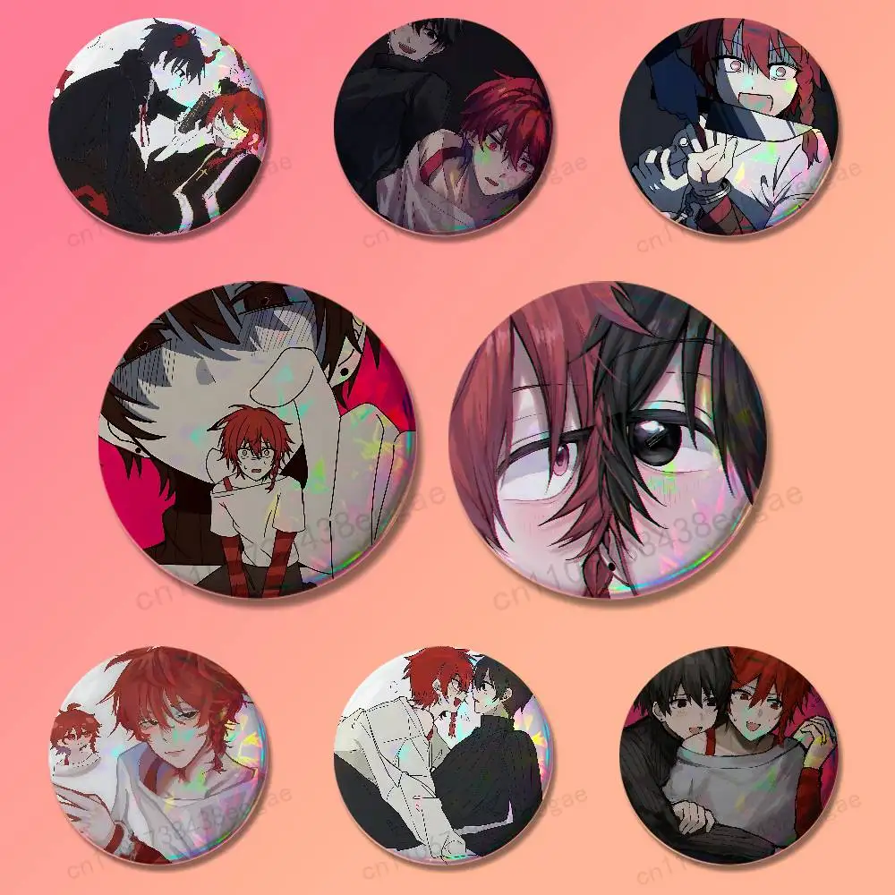 

Game Z-Zeno R-Remake Badges 25 32 44 58 75 mm Brooch Fashion Jewelry Decor Clothes Hat Accessories Badge Lover Gifts