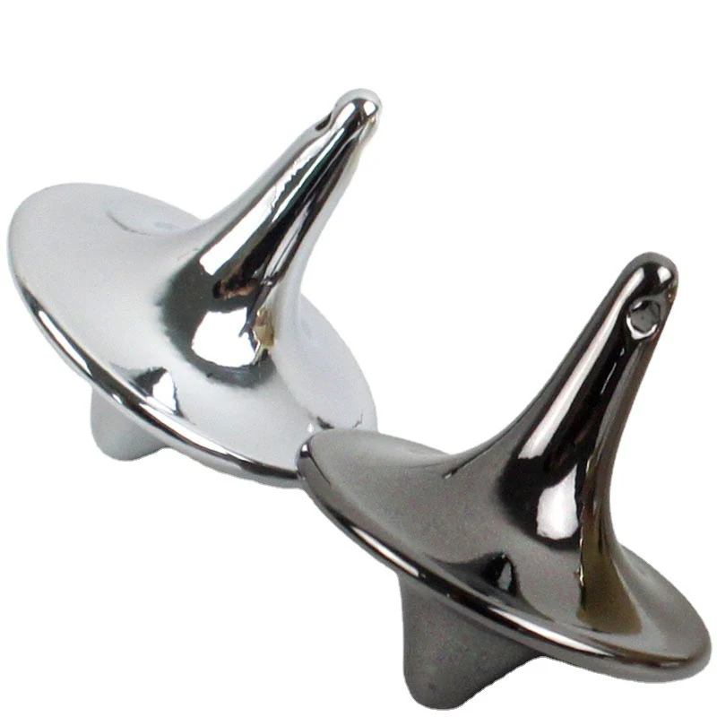 Metal Gyro Hot Movie Totem Silver Hand Spinning Top Fingertips Small Cyclone Gyroscope Antistress Fidget Toys For Children Gifts view 6