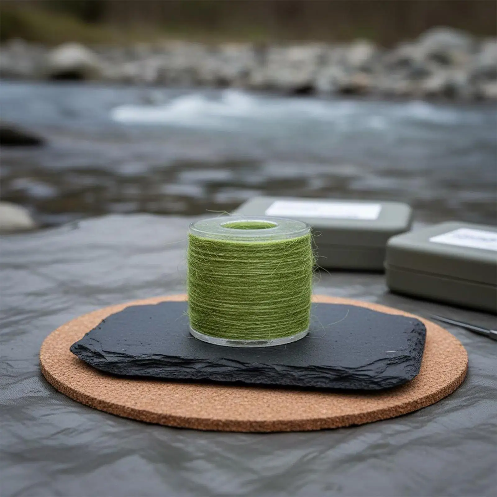 Fly Tying Material Carbon Fiber 30m Nymph Body Fiber for Fly Fishing Lures Textured Finish for Fly Tying Projects