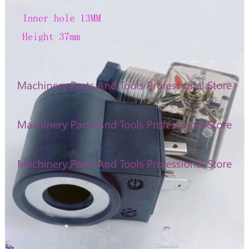 Hot Sell Electric forklift hydraulic solenoid valve insert coil inner hole 13mm high 37mm