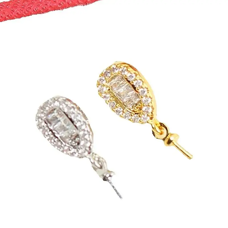 

DIY Gold-Plated Pearl Pendant Setting, Handmade Jewelry Crafting Accessories Jewelry Findings No Pearl No Chain