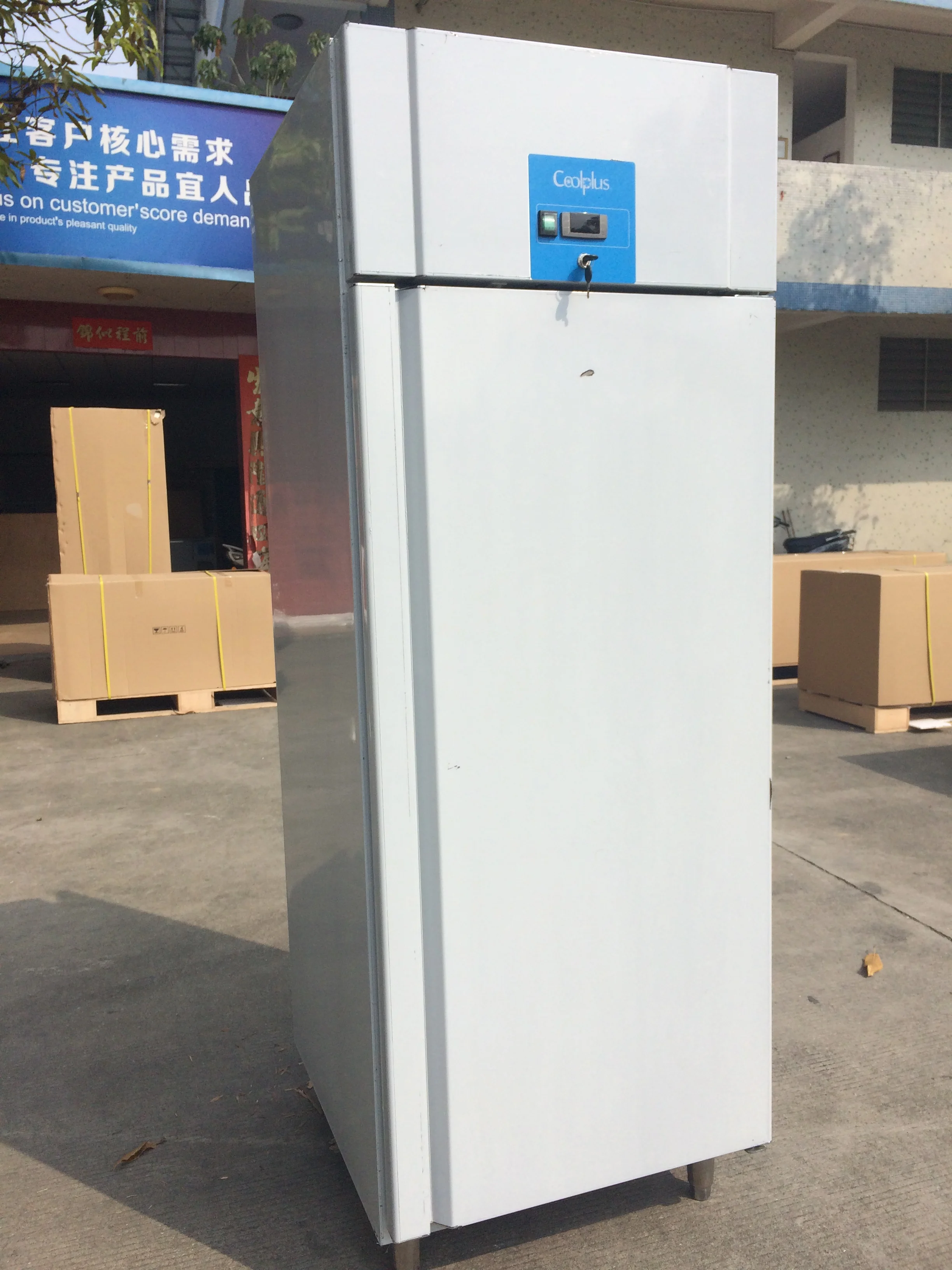 Monoblock Single Door Upright Restaurant Fridge Commerical Chiller Industrial Refrigerator