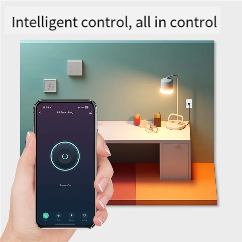 SQPP-16A Smart Plug Tuya Brazil Versi Soket Pemantauan Listrik Tahan Api Suppert Forsamrt Kontrol Aplikasi ZIGBEE BR Plug