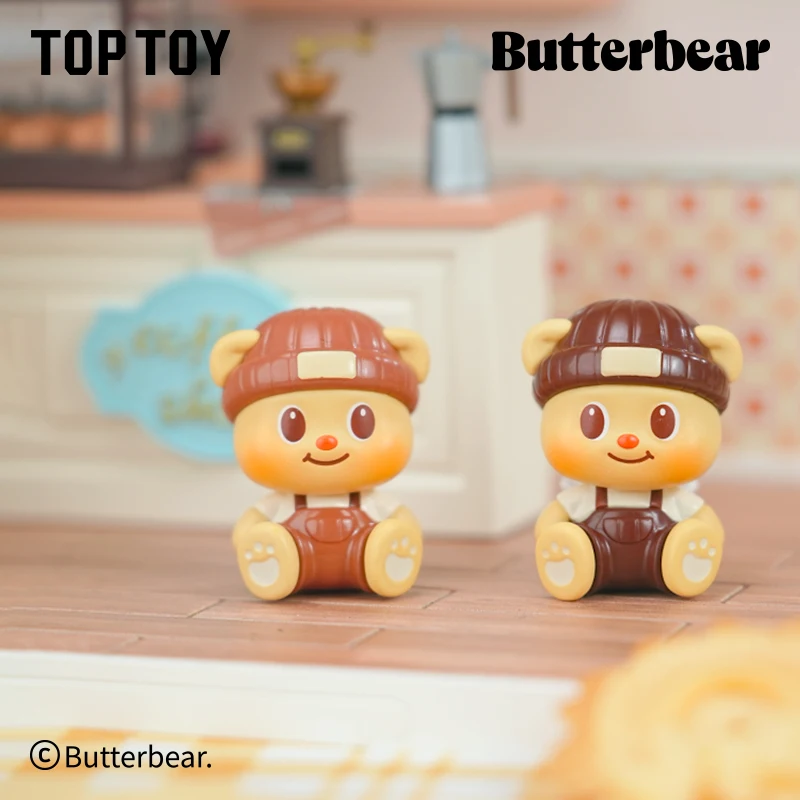 

TOPTOY Butter Bear Mini Magic Sitting Series слепая коробка сумка для догадок оригинальные игрушки куклы милые аниме фигурки украшения подарок