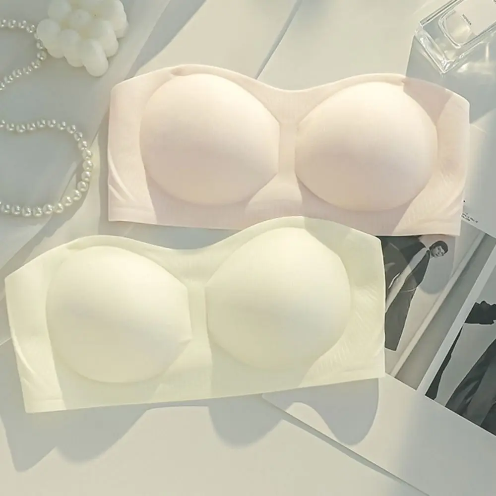 Modischer, spurloser, nahtloser BH, Anti-Durchhängen, stoßfeste Unterwäsche für Damen, Dessous, verstellbarer tiefer V-BH, Geschenke