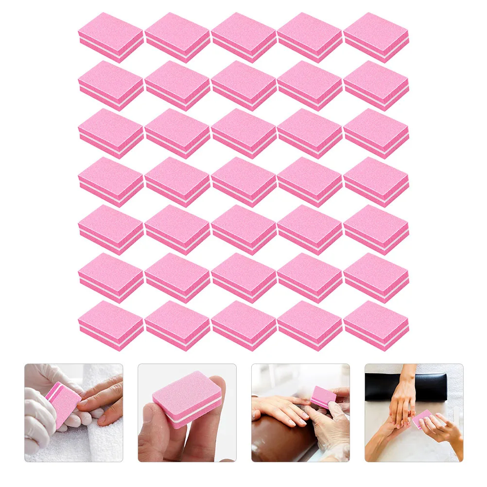 50 peças tiras de polimento de unhas arquivos portáteis leves e compactos para arquivamento de salão-pedicure ferramenta de lixamento