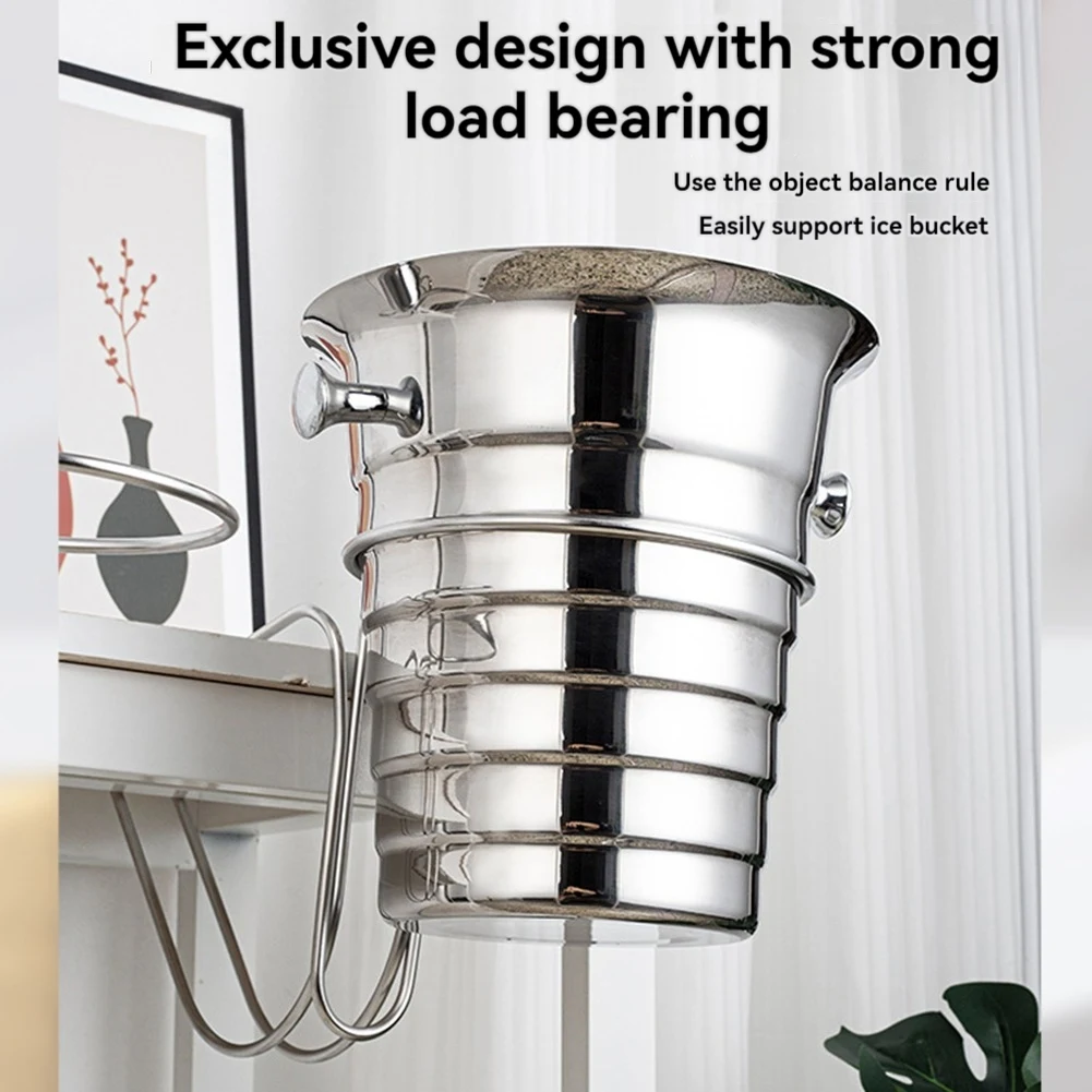 A47Z Desktop Eis Eimer Stehen Kühler Stehen Bierfass Rack Wein Eimer Stehen Für Outdoor Cocktail Partys Kochen