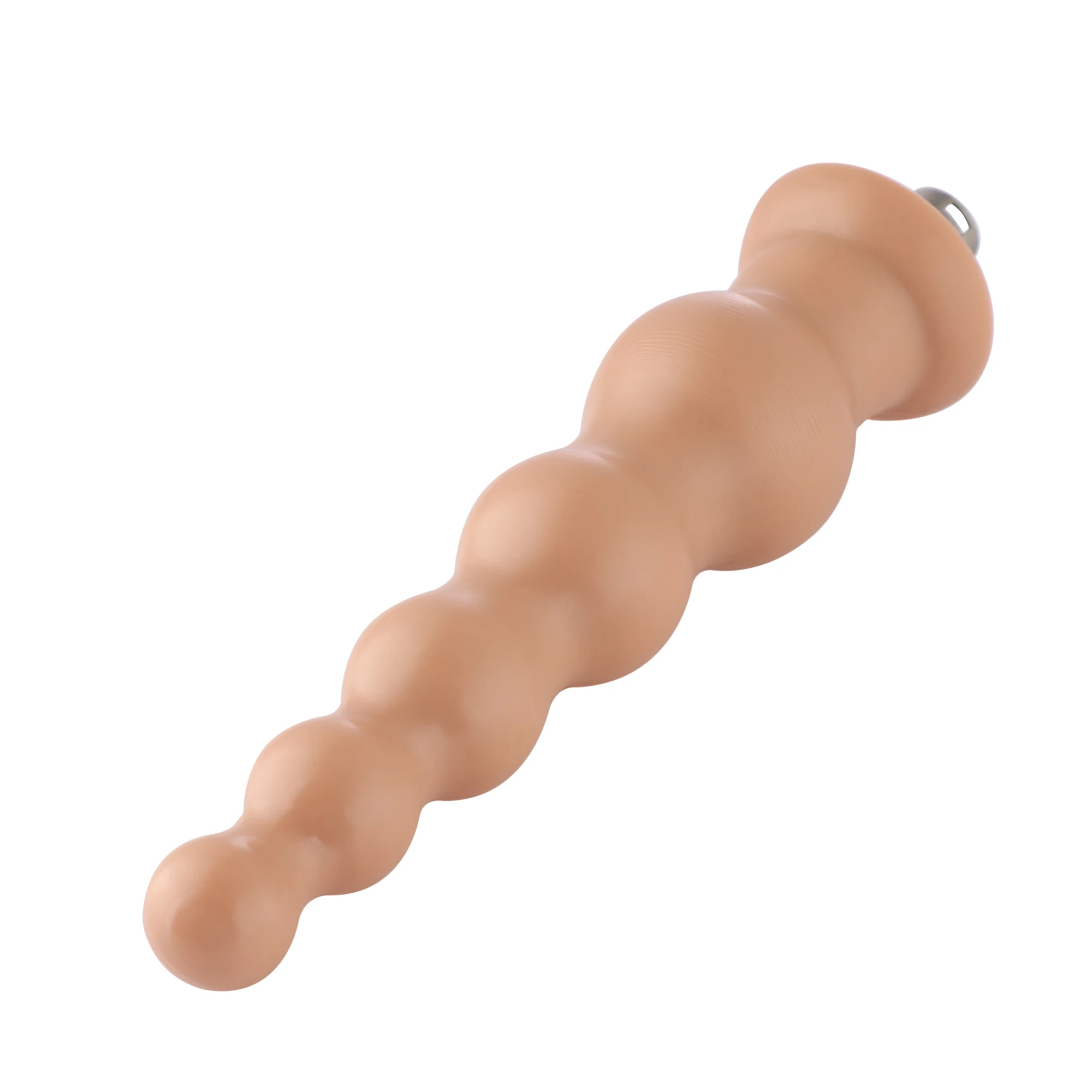 Auxfun Anal bead TPE dildo with 3XLR Connector / 3 Pin Attachments, anal trainer