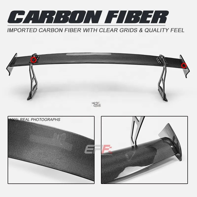 

Подходит для хорошего заднего спойлера для Honda Civic Type-R FL5 Design SPN Тип Материал из углеродного волокна