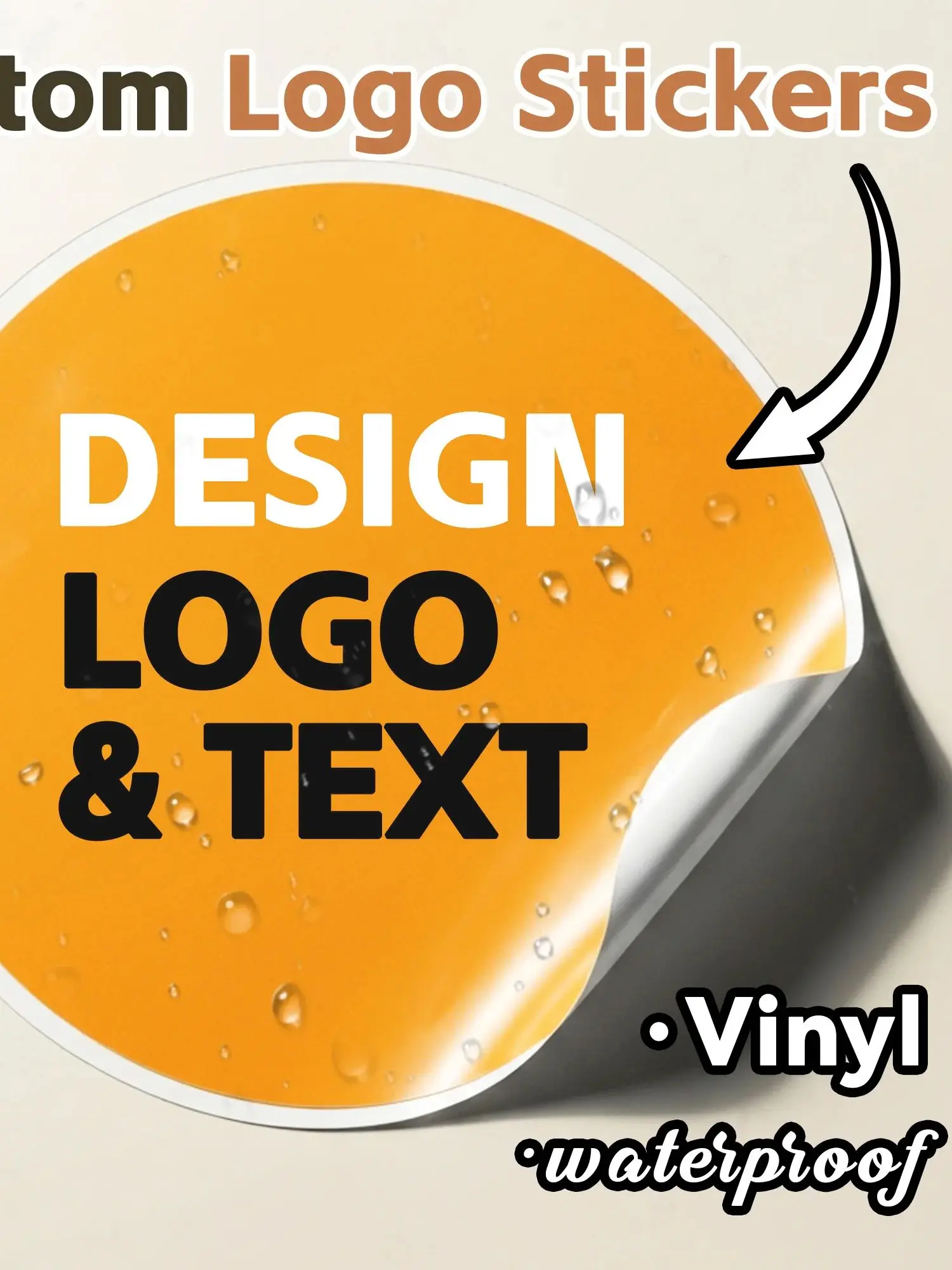 Aangepaste stickers PVC waterdicht gestanst vinyl logo etiketten ronde gepersonaliseerde sticker voor laptop verjaardagsfeestje bruiloft bedrijf - afbeelding 2