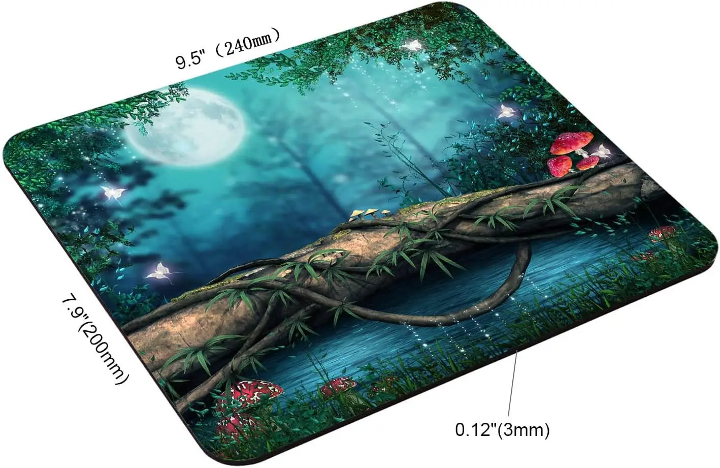 Mouse pad Mouse pad custom washable square cloth mousepad for office laptop non slip rubber base mouse pads