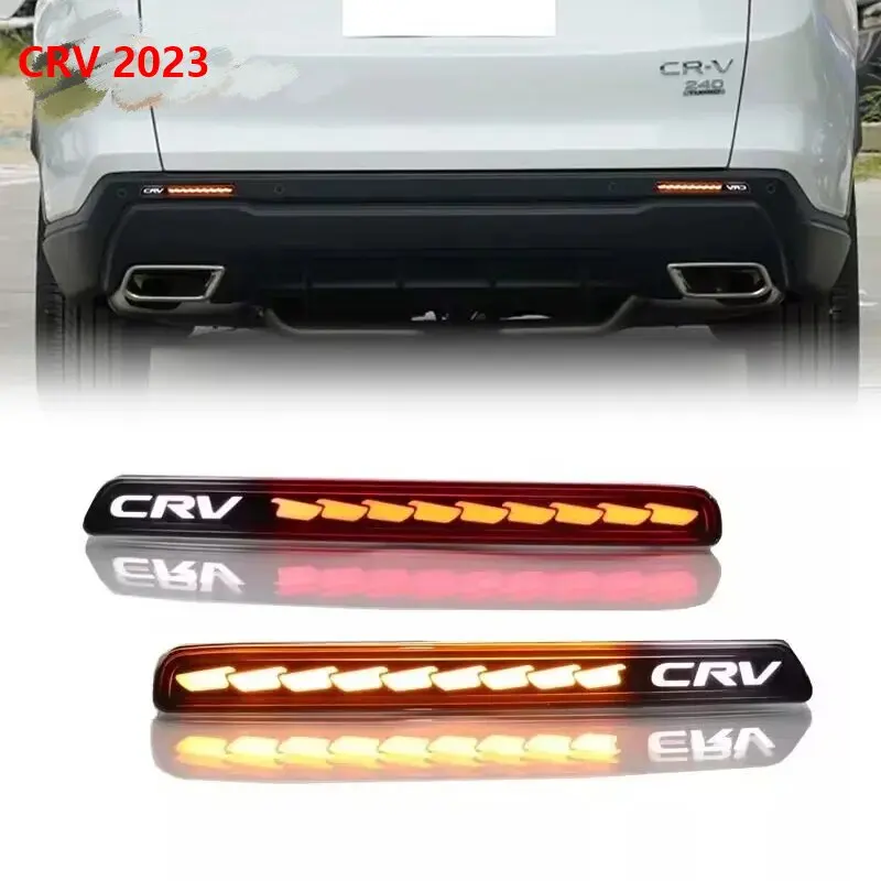 

Led 12V Car Led Rear Bumper Light for Honda CR-V CRV 2023 Start Scan Taillight with Flow Turn Signal Brake Stop Reflector Lamp