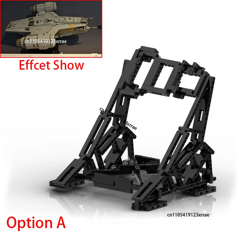 Creative Spaceship Display Stand for Building Blocks Model